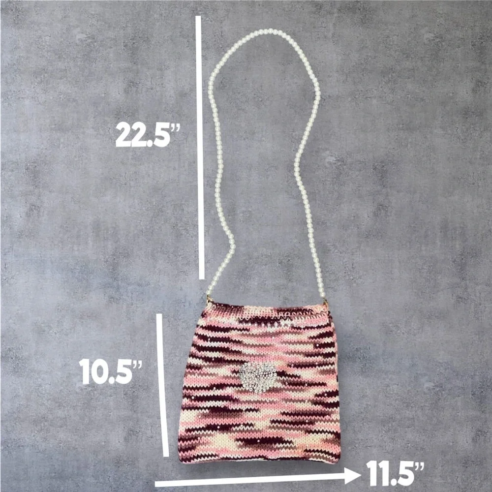 Stylish Pink Crossbody Bag